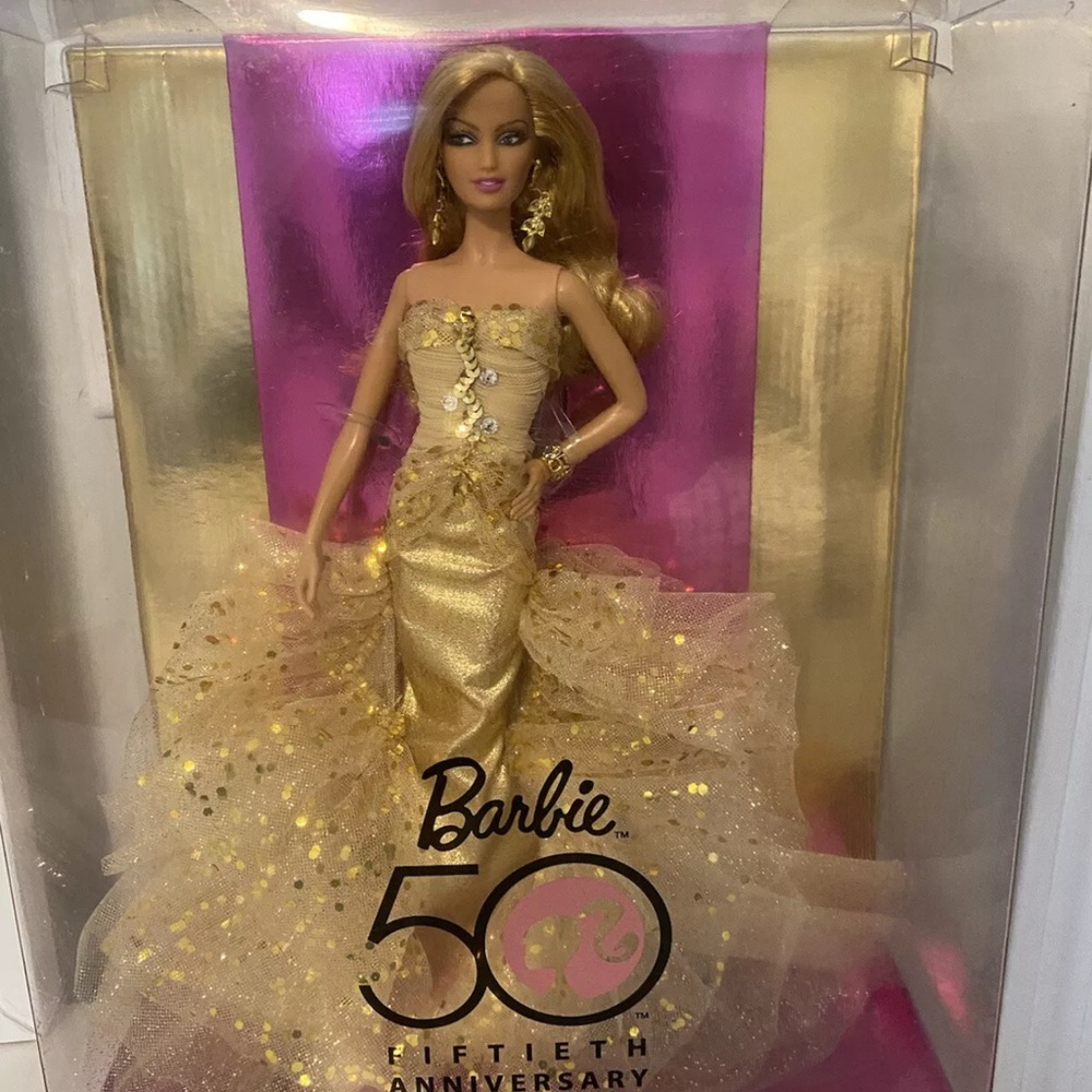 Barbie Gold 50th Anniversary MINT condition
